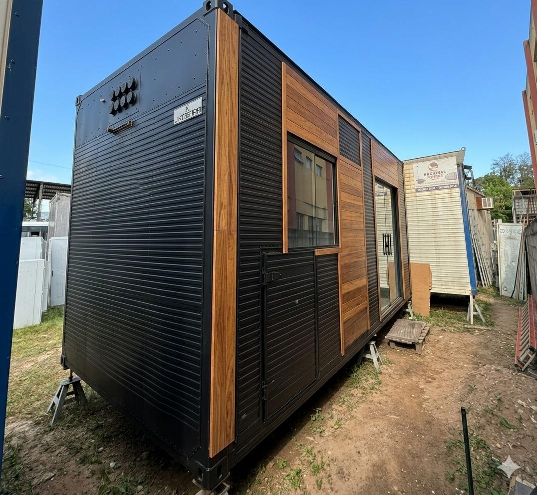 Casa container fachada lateral
