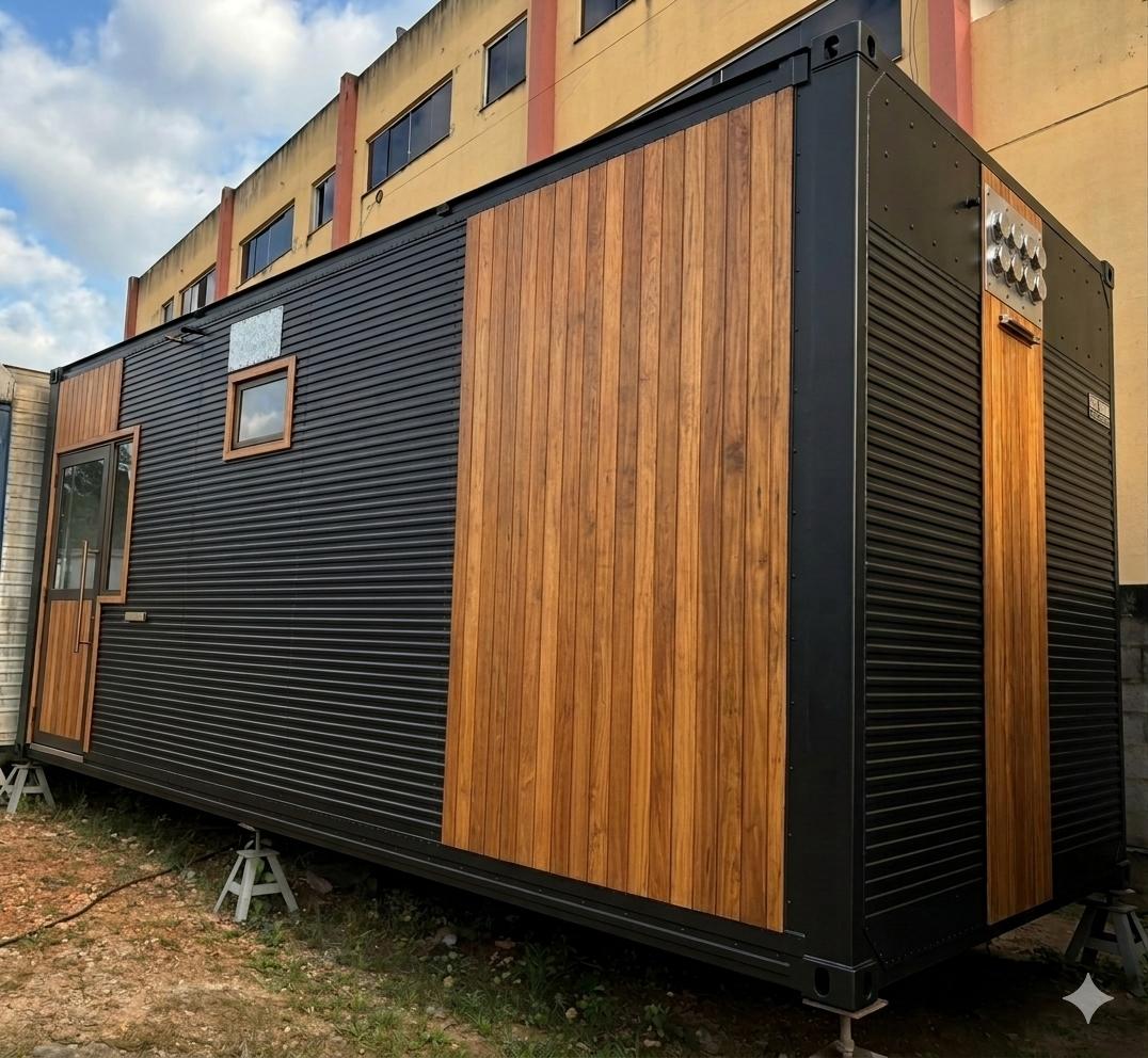 Casa container moderna personalizada Nacional Fibras