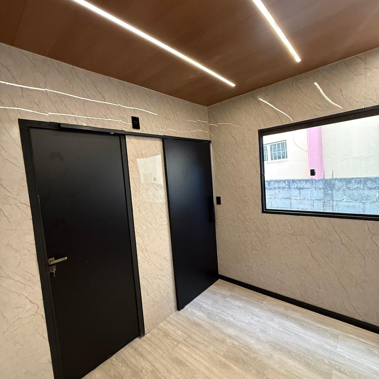 Acabamento interno com iluminação LED